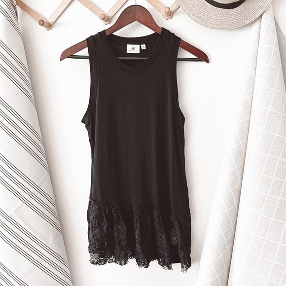 AG Adriano Goldschmied Demi Lace Tank - Picture 1 of 6
